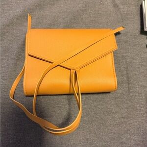 Elegant Orange Crossbody Bag